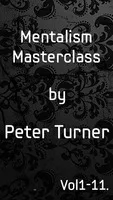 Майсторски клас на ментализму vol.Су 1-13 by Peter Turner vol.1 - vol#12 - vol#13, фокуси