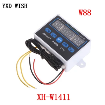 XH-W1411 12V/220V цифрова led регулатор на температурата термостат ключ сензор за оранжерии Aquatic W88 регулатор на температурата