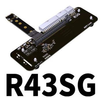 Видео карта на лаптоп R3G външна външна прехвърляне m.2 nvme PCIe3.0x4 extension dock full speed stability Странично Кабел GTX1080