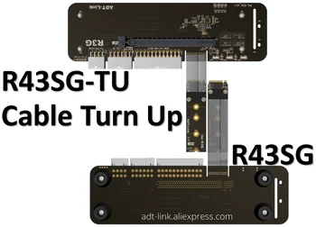 Видео карта на лаптоп R3G външна външна прехвърляне m.2 nvme PCIe3.0x4 extension dock full speed stability Странично Кабел GTX1080