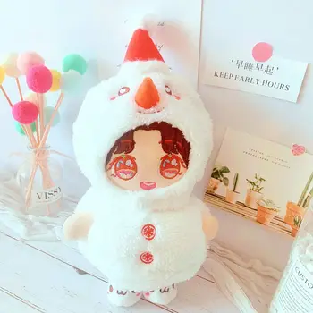 [MYKPOP]KPOP Dolls Clothes Items: Snowman 2pcs Clothes Set for 20cm Dolls(without Кукла) Fans Collection SA20120601