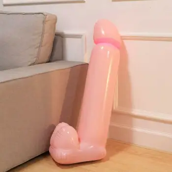 90 см Уили форма на PVC фолио балон моминско парти Globos надуваем пенис и цици бутилки моминско парти нощ възрастни празнични аксесоари