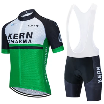 KERN PHARMA cycling team jersey 20D bike shorts спортни дрехи Ropa Ciclismo МЪЖКИ МТБ summer PRO BICYCLING Maillot bottom clothing