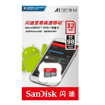 Оригинална карта памет Sandisk Ultra Micro sd 32gb carte micro sd 32 gb tf card memoria micro sd flash търговия на едро партия