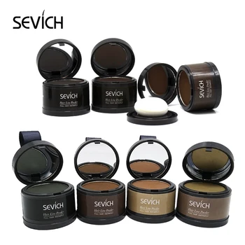 Sevich 4g Hair Fluffy Powder Instantly Black Root Cover Up Natural Instant Hairline Shadow Powder Full Hair Concealer Coverage