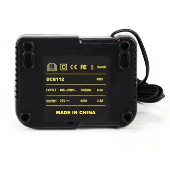 DCB112 литиево-йонна батерия зарядно устройство за Dewalt 10.8 V 12V 14.4 V 18V Dcb101 Dcb200 Dcb140 Dcb105 Dcb200