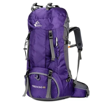 2020 нов 60L открит раница къмпинг катерене чанта водоустойчива планински туризъм раници Molle спортна чанта альпинистский раница