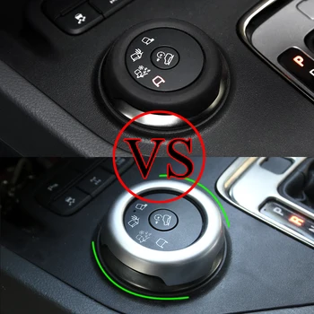 Делото копчета за регулиране на режима на автомобил за Ford Everest-2018 ABS Car Mode Refitting Ring Trim Sticker за Ford Explorer 2016-2018