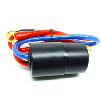 Вграден филтър за намаляване на шума на двигателя капацитет от 40 Ампера 12V син червен кабел