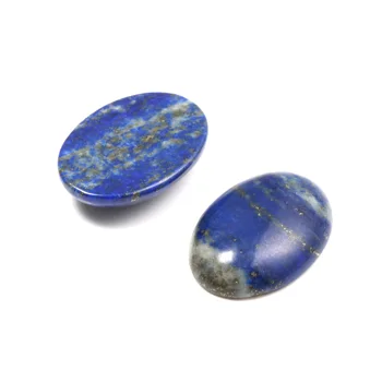 Натурален Лапис-Лазур скъпоценни камъни кабошон яйцевидной форма 8*10, 10*14, 12*16, 13*18, 18*25, 15*20 мм няма дупки за бижута