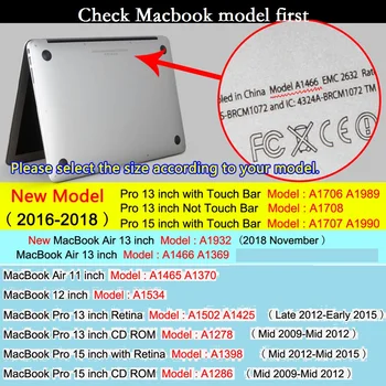 Ново дърво зърно за Macbook Pro 13 Pro 15 CD ROM калъф за лаптоп A1278 A1286 твърд PVC за Mac book Pro 13 Pro 15 CD ROM дървен калъф