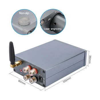 AIYIMA Bluetooth 5.0 TDA7498E усилвател на мощност 160Wx2 Amplificador стерео 2.0 цифров аудио усилвател за домашно аудио театър