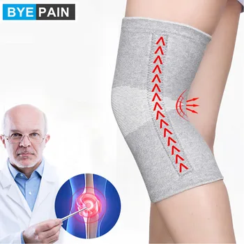 BYEPAIN 1 двойка топло еластична дишаща коляно-еластична превръзка бамбуковое влакна здравеопазване коляно-еластична превръзка Пролет престой коленете