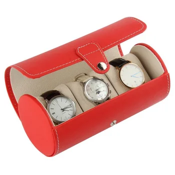 Гледайте Box Winder мъжки часовник подаръчни кутии ковчег за бижута Saat Kutusu притежателя часа Joyero Organizador Caja Reloj Porta