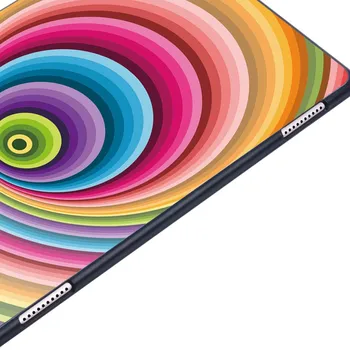 Тенденция, акварел печат удароустойчив твърд тънък калъф за таблет Huawei MediaPad T3 8/MediaPad T3 10/MediaPad T5 10 + безплатна стилус