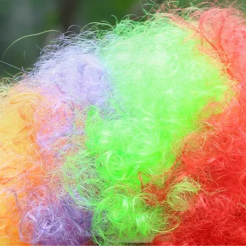 Шевове Цвят Перука На Мъже, Жени Мода Cosplay Клоун Творчески Ръчно Изработени Сценичното Представяне На Фестивал Празник На Маскарадните Шапки