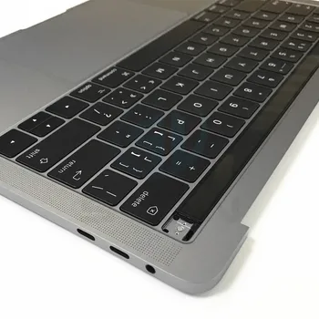 A1706 Topcase за Macbook Pro Retina дисплей 13,3 инча горната част на корпуса с американската клавиатура и тракпад подсветка тъчпад 2016 2017 сребристо сив