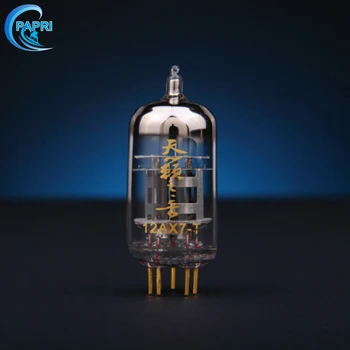 PAPRI shuguang 12AX7-T Vacuum Tube Replace For Tube Amplifier Аудио HIFI САМ Factory Tested Matched