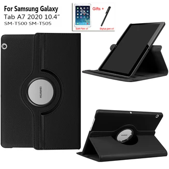 за Samsung Samsung Galaxy Tab A7 2020 Case, 360 градуса въртяща се поставка Tablet Капак за Samsung Galaxy Tab A7 10.4