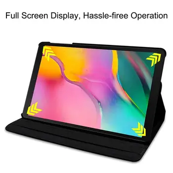 за Samsung Samsung Galaxy Tab A7 2020 Case, 360 градуса въртяща се поставка Tablet Капак за Samsung Galaxy Tab A7 10.4
