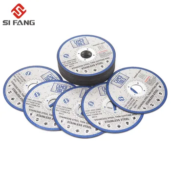 115мм метални режещи дискове за шлайфане Кръгове преустановяване на волана dual мрежест капак шлифовъчни дискове за ъглошлайф колело 2-50шт
