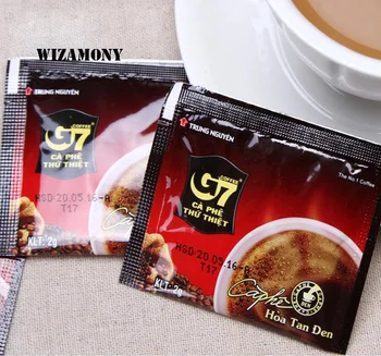 3 кутии 45pcs хапче за отслабване Coffee for Weight Loss Vietnam Instant G7 Coffee Comment with Original Packaging Black Coffee
