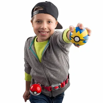 Томи Pokemon Елф топката колан Пикачу Pokeball карикатура cosplay Pokemon фигура модел забавни играчки дете подарък