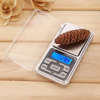 Urijk Mini Digital Scale High Accuracy 100/200/300/500g 0.01/0.1 g Backlight Electric Pocket For Jewelry Грам Weight for Kitchen
