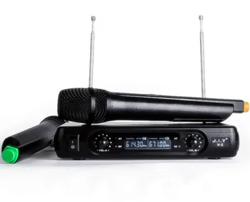 Ръчен безжичен Караоке микрофон караоке плеър Home Karaoke Echo Mixer System Digital Sound Audio Mixer Singing Machine V2+