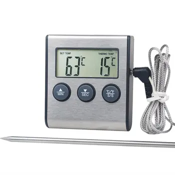 OUTAD дигитален термометър фурна кухня храна готвене на месо на барбекю-сонда термометър с таймер Wate температурата на млякото инструменти за приготвяне на храна