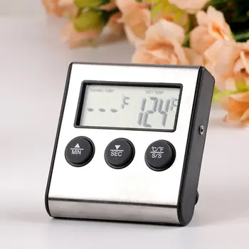OUTAD дигитален термометър фурна кухня храна готвене на месо на барбекю-сонда термометър с таймер Wate температурата на млякото инструменти за приготвяне на храна