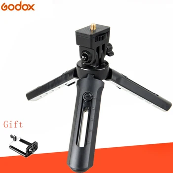 Мини статив Godox MT-01 сгъваема настолна поставка и стабилизатор за улавяне за цифров фотоапарат Godox AD200 Godox A1, DSLR камера