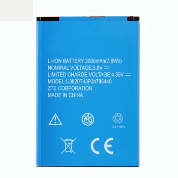 Оригинален Li3820T43P3h785440 телефон батерия за ZTE Blade L370 Blade L2 плюс батерия 2000 ма Li3820T43P3h785440
