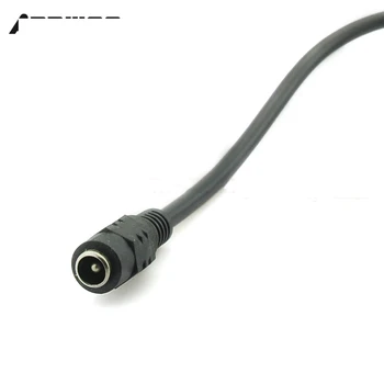 10x DC Power 1 Female to 4 Male Plug Cable 5.5x2.1mm Дърва Security Adapter