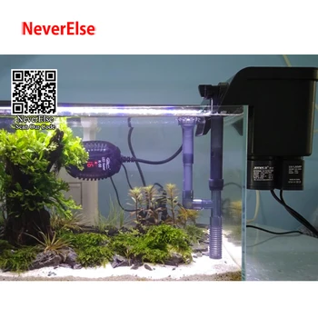 Външен аквариумный UV-филтър на помпата и 4-в-1 циркулационна филтър за вода/UV-стерилизатор/маслена цедка/увеличаване на кислород за окачване на аквариума