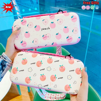 12 сантиметра*26см*5см розова ягода твърд защитен калъф чанта за Nintendo Switch водоустойчив калъф капака преносима чанта за съхранение