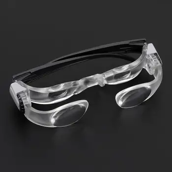 2.1 X 0-300 градуса ABS + акрилни оптични лещи преносими регулируеми телевизионни очила лупа за гледане на телевизия