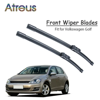 Atreus 2 елемента висококачествени дълготрайни предната гума, четки за чистачки за VW Golf 5 7 Volkswagen Golf 4 6 MK4 MK5 MK6 MK7 аксесоари