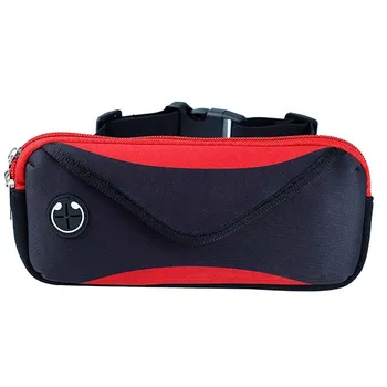 Бягаща поясная чанта с регулируема каишка спортен калъф за телефон, калъф за iPhone X XR XS Max X 6 7 8 Plus, Huawei P20 Lite Xiaomi Pocophone F1