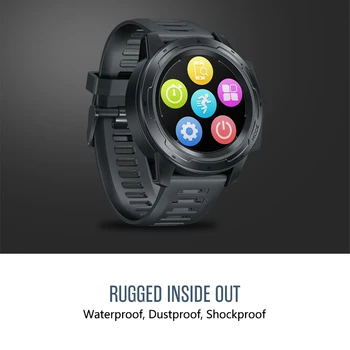 Zeblaze VIBE 5 PRO цветен сензорен дисплей Smartwatch Heart Rate мулти-спортен смартфон, за да следите с известия WR IP67 Watch