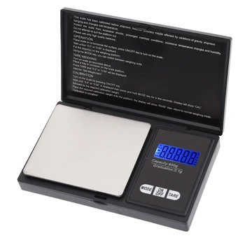 Висока точност мини преносими електронни джобни цифрови везни бижута 650g/0.1 g синьо LCD дисплей Везни g/gn/oz/ozt/ct/t/dwt