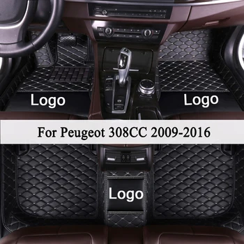 MIDOON автомобилни стелки за Peugeot 308CC 2009 2010 2011 2012 2013 2016 потребителски авто поставка за крака