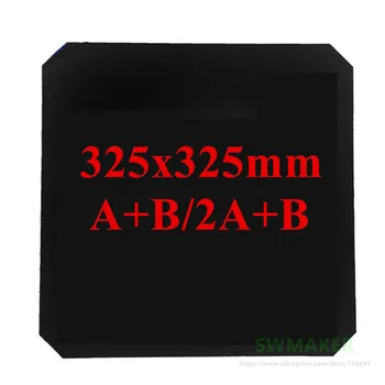 325x325mm магнитна залепваща печат Bed Tape Print Sticker Surface Flex Plate за 