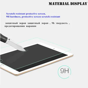 3 бр стъклен протектор за CHUWI Hi9 Air устойчиви на надраскване 0.3 мм и Защитно фолио за екрана Hi9 Air Tablet 10.1 Glass Films
