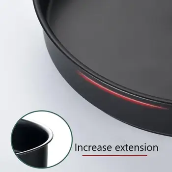 неръждаема стомана 360 въртяща се тава кухня контейнер за съхранение на подправки буркан закуски козметични тава кухня подправки кутии за съхранение