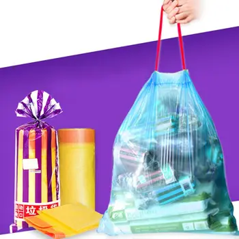 Малки кофи за чанти кухненски боклук торби прозрачни кофи за чанти трайни втулки кошчето за баня, кухня, офис
