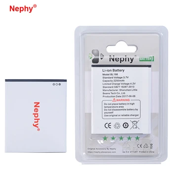 Nephy Original BL 198 BL198 батерия за мобилен телефон Lenovo A859 A860E S890 A850 A830 K860 K860i A678T S880 S880i Recharge
