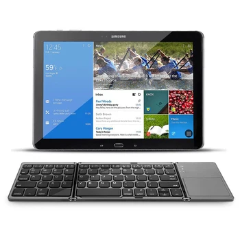 SeenDa Folding Wireless Bluetooth Keyboard акумулаторна клавиатура със сензорен панел Mini Keyboard за таблет IOS/Android/Windows iPad