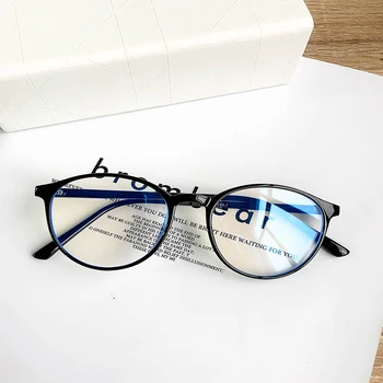 Модни Кръгли Рамки Анти-Синя Светлина Очила Мобилен PhoneEye Защитни Очила За Предотвратяване На Радиация Оптично Четене Lentes Bril