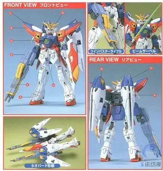 Bandai 77150 HG WF-09 1/144 XXXG-00W0 Gundam Wing Zero EW Mobile Suit Събрание Model Комплекти фигурка